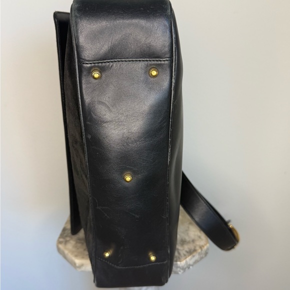 Elegant Black Leather, Suede Gucci Bag - Picture 8 of 12